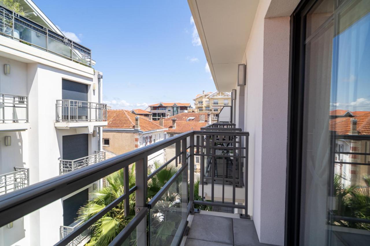 L'Andalou - Bel Appartement Standing Avec Terrasses En Plein Coeur DАркашон Екстериор снимка